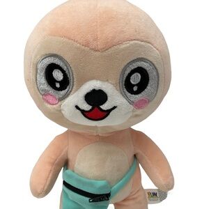 Fun Express Plush Sloth with Fanny Pack
